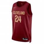 Cleveland Cavaliers Trikot Lauri Markkanen 24 Nike 2022-23 Icon Edition Maroon Swingman - Herren